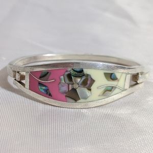 Vintage Taxco Mexican Sterling Silver Bracelet